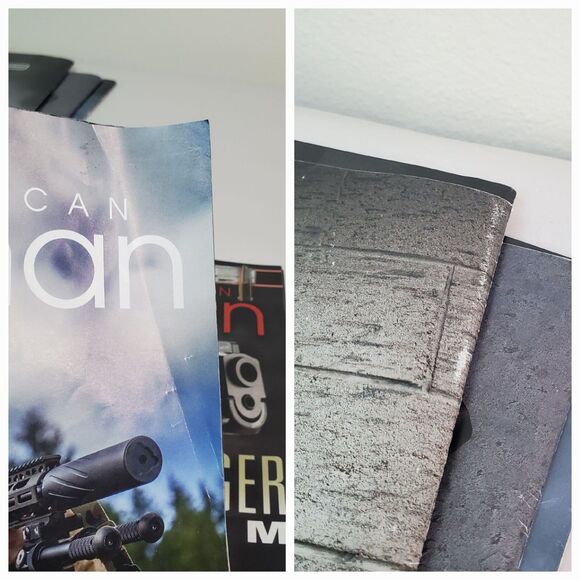 Lot of 6- American Rifleman Magazines Feb 2024-March 2025 Mixed Torn Covers READ - Picture 14 of 15